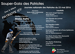 Souper-Gala des patriotes 2016